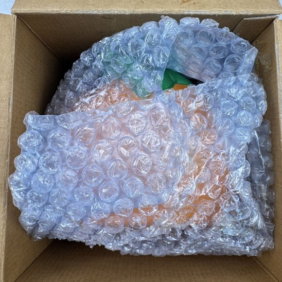 Vintage 1988 Flambro Ceramic Jack OLantern Pumpkin Tealight Candle Holder #1542A - Picture 14 of 16